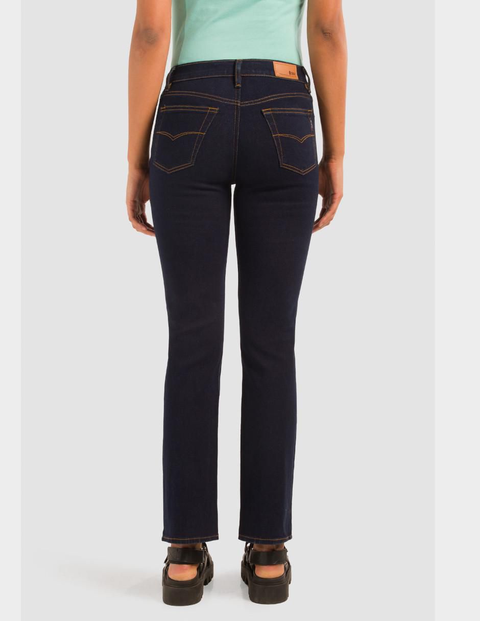 Jeans straight atraction para mujer