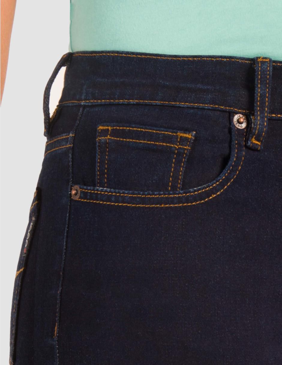 Jeans straight atraction para mujer