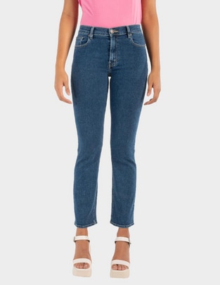 Jeans straight atraction para mujer
