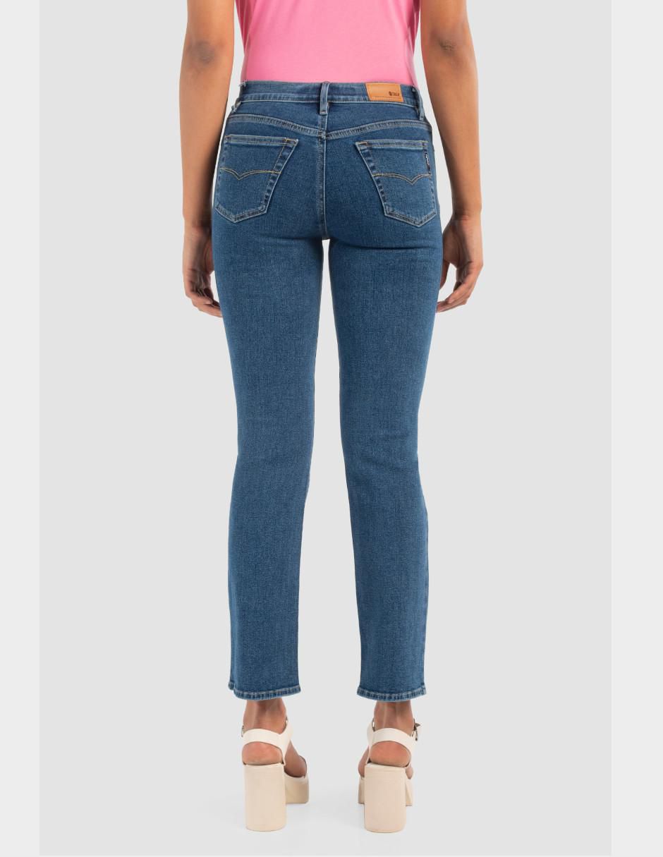 Jeans straight atraction para mujer