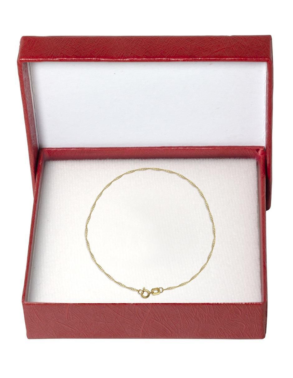 Pulsera de oro 10 K acabado pulido 4