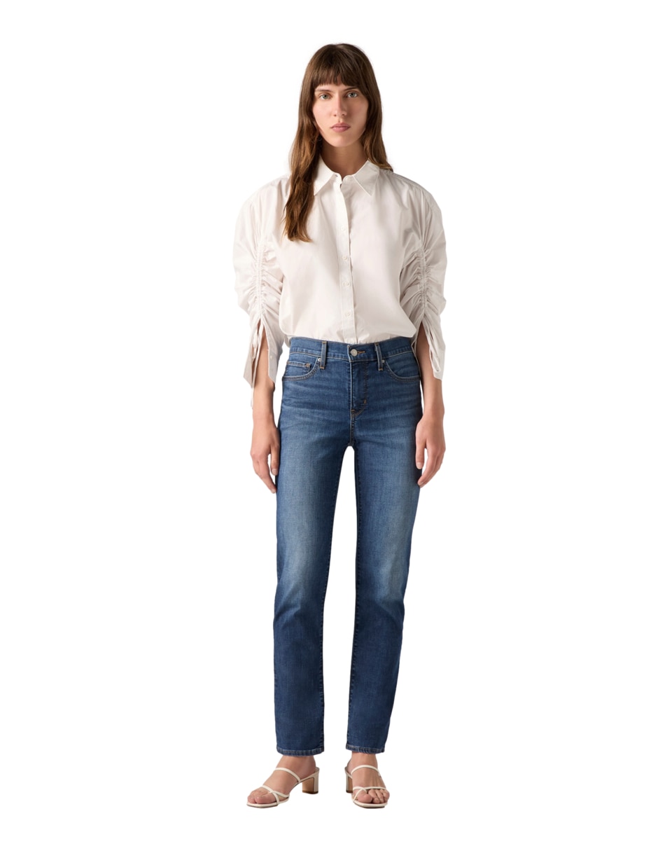 Jeans regular slim levi's shaping cool para mujer