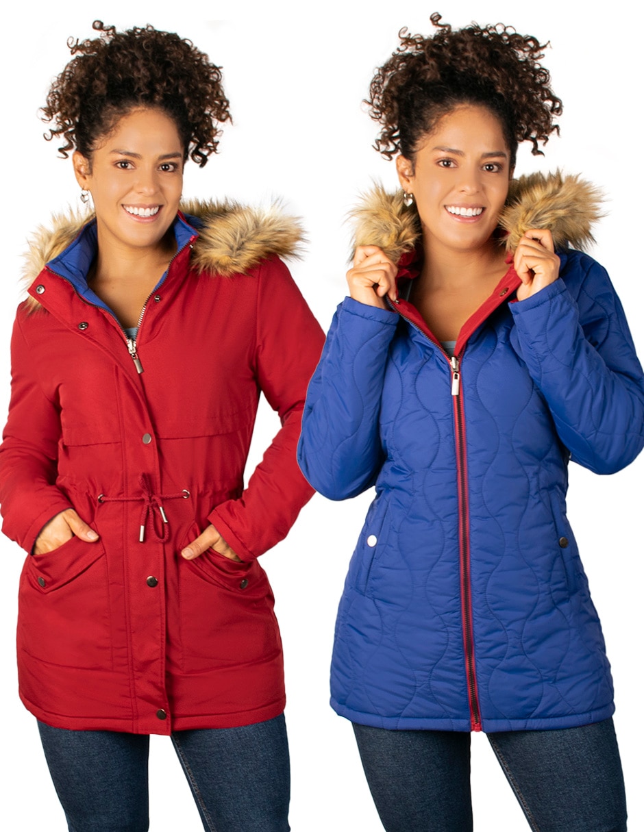 Chamarra parka greenlander para mujer