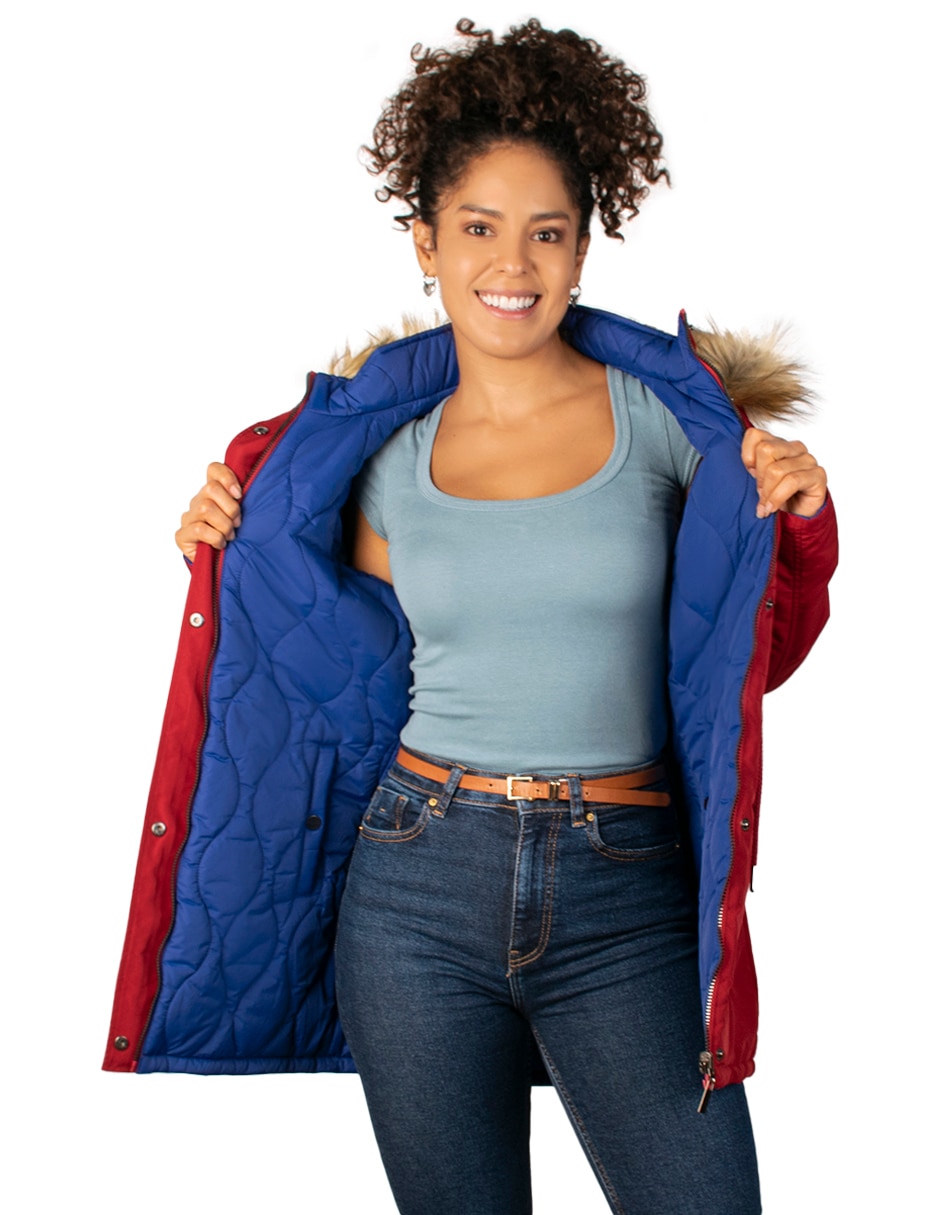 Chamarra parka greenlander para mujer