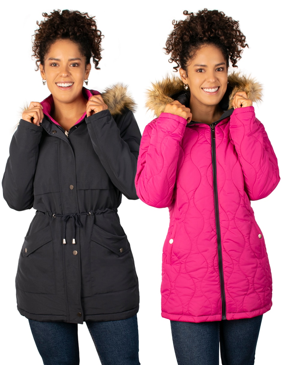 Chamarra parka para mujer 4