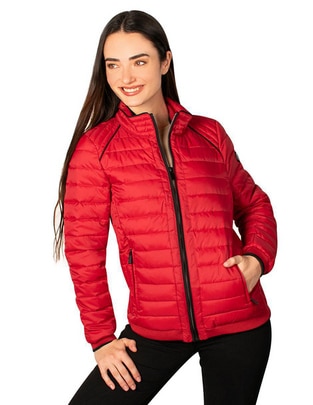 Chamarra acolchada greenlander para mujer