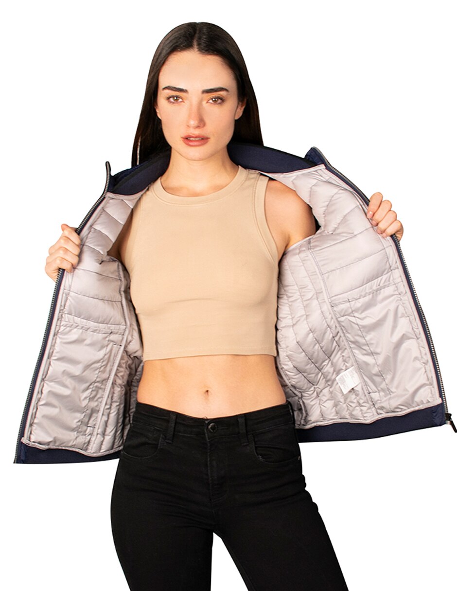 Chamarra acolchada greenlander para mujer