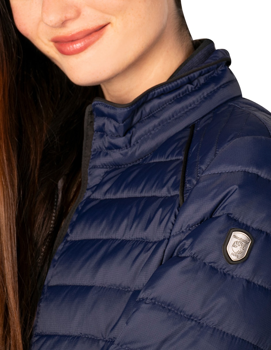 Chamarra acolchada greenlander para mujer