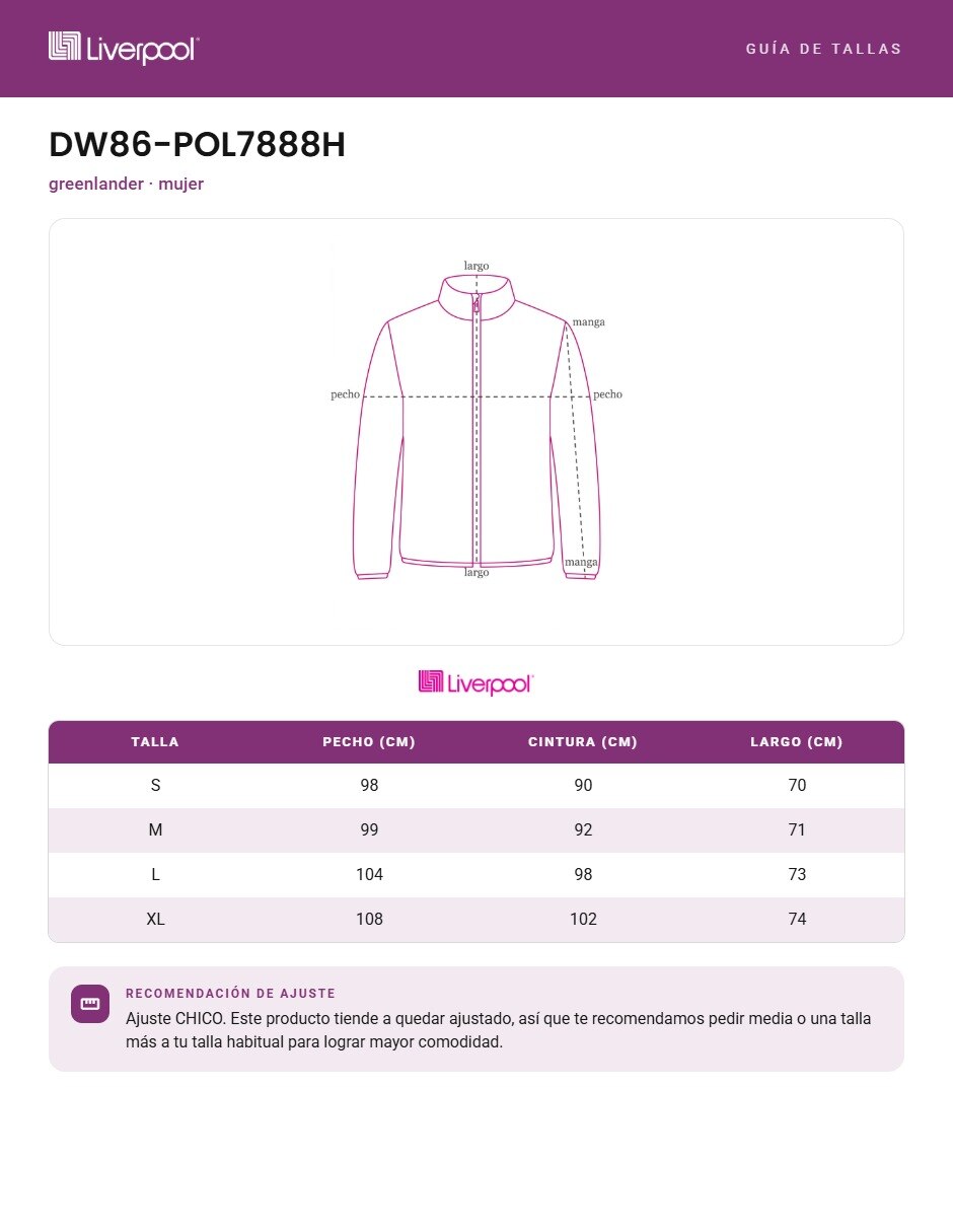 Chamarra parka greenlander impermeable para mujer