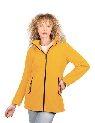 Chamarra parka impermeable para mujer Chamarra parka impermeable para mujer