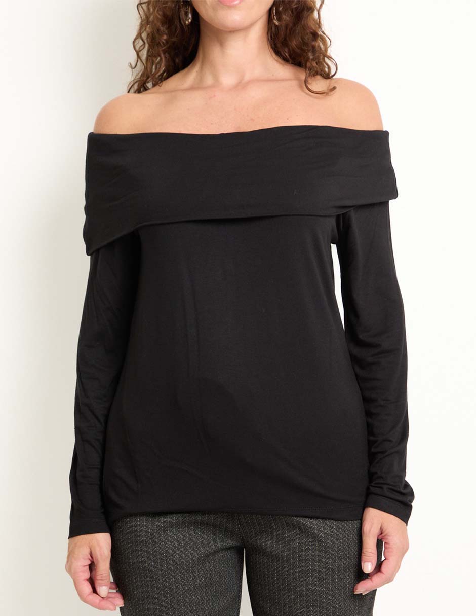 Blusa manga larga para mujer 5