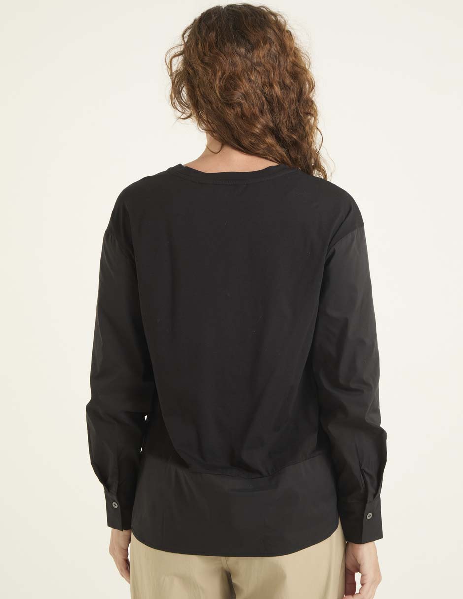 Blusa manga larga para mujer 6