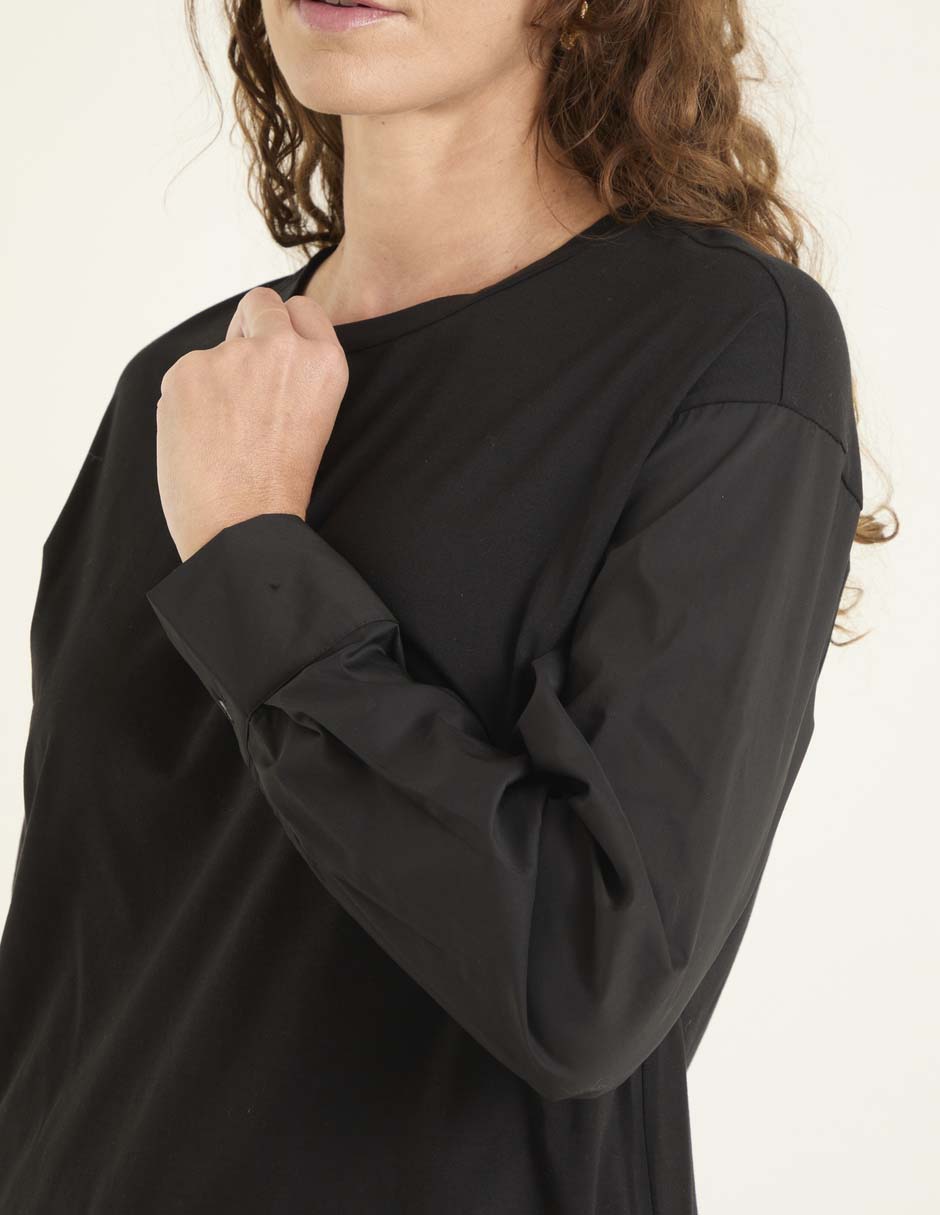 Blusa manga larga para mujer 8