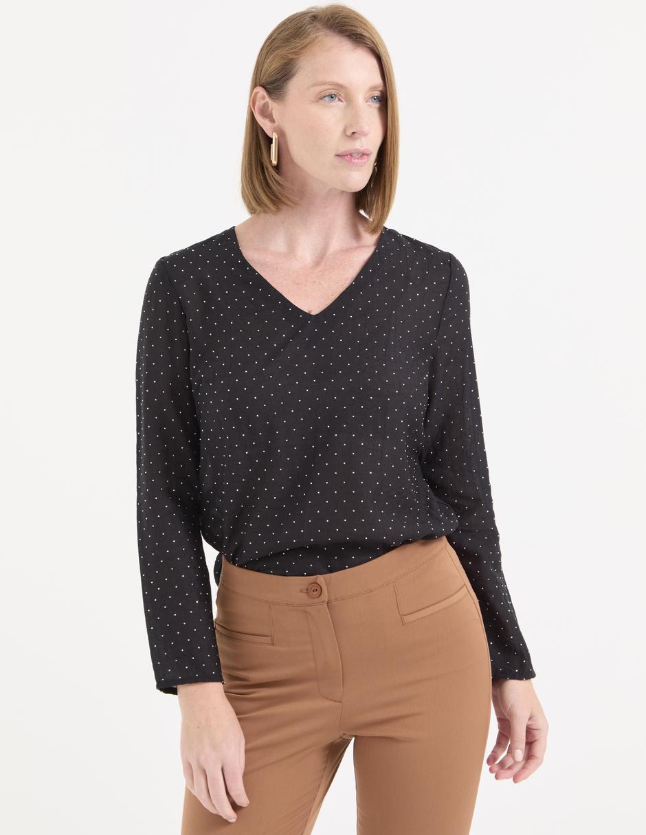 Blusa manga larga para mujer Blusa manga larga para mujer