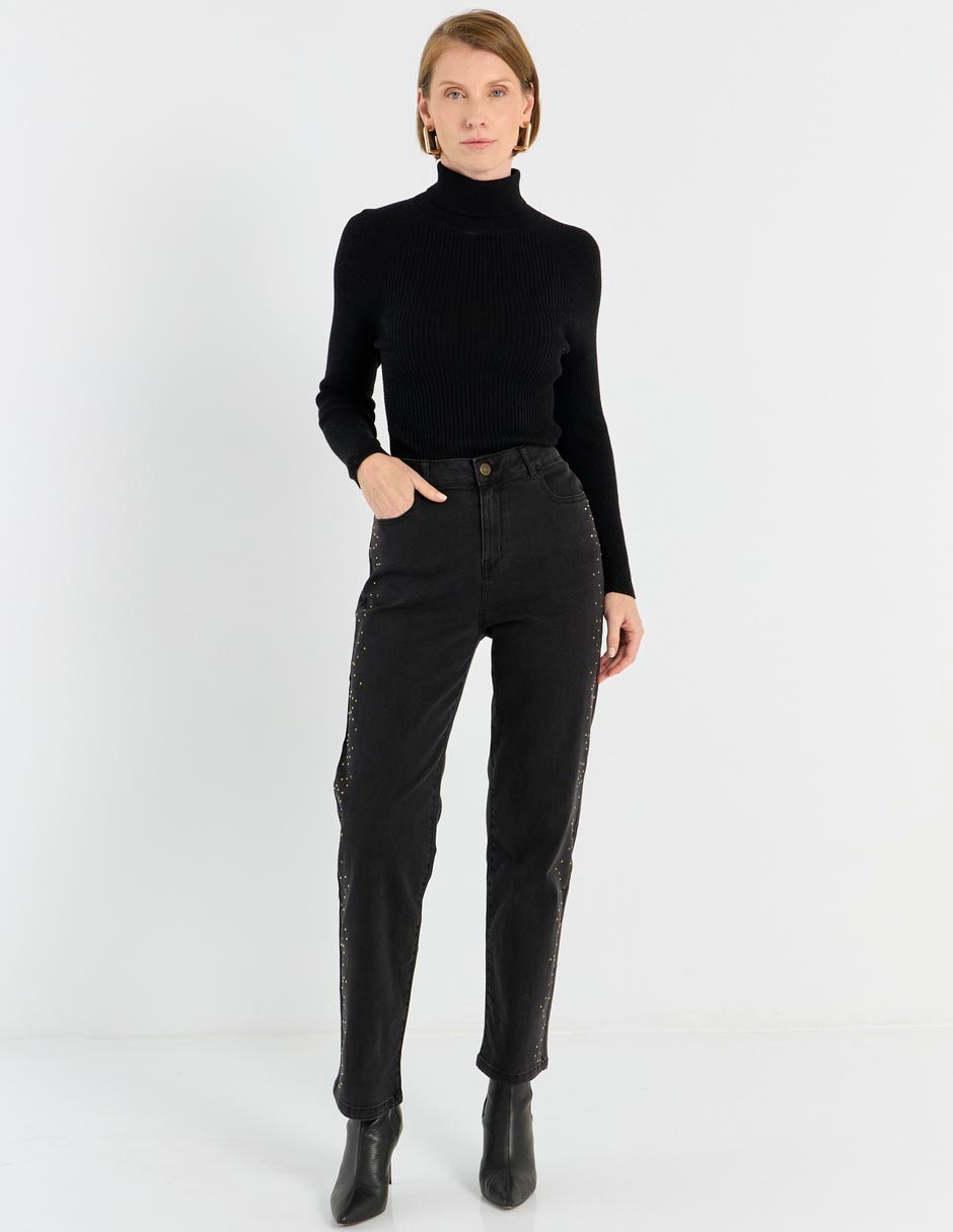 Jeans straight para mujer 6