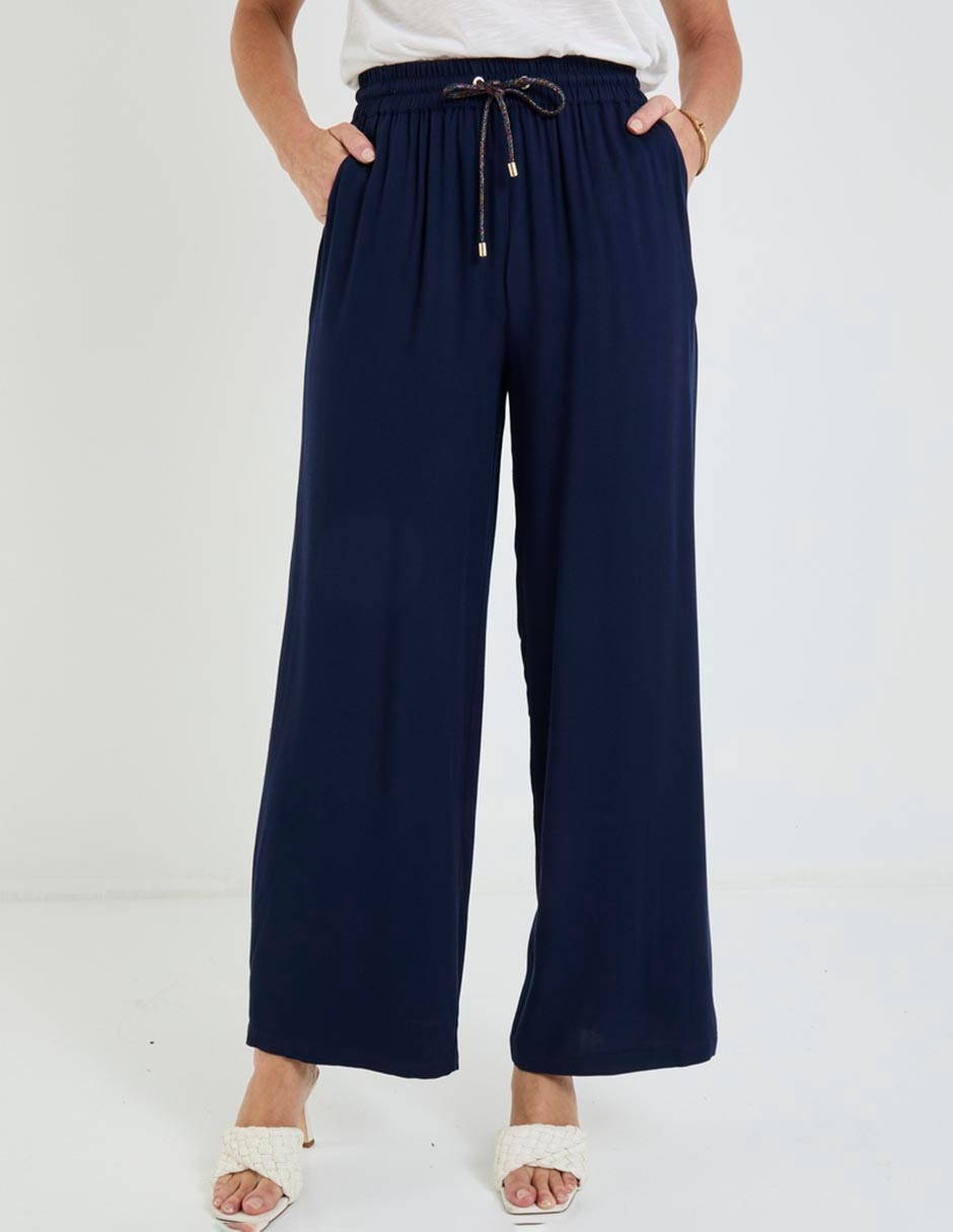 Pantalón relaxed straight para mujer 1