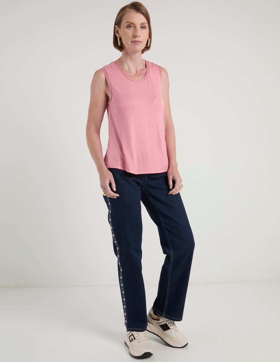 Playera cuello redondo mujer 3
