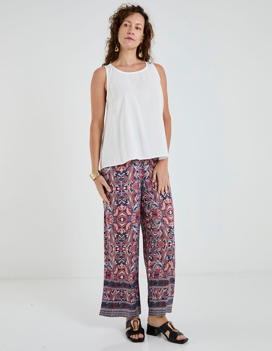 Pantalón wide leg para mujer 3