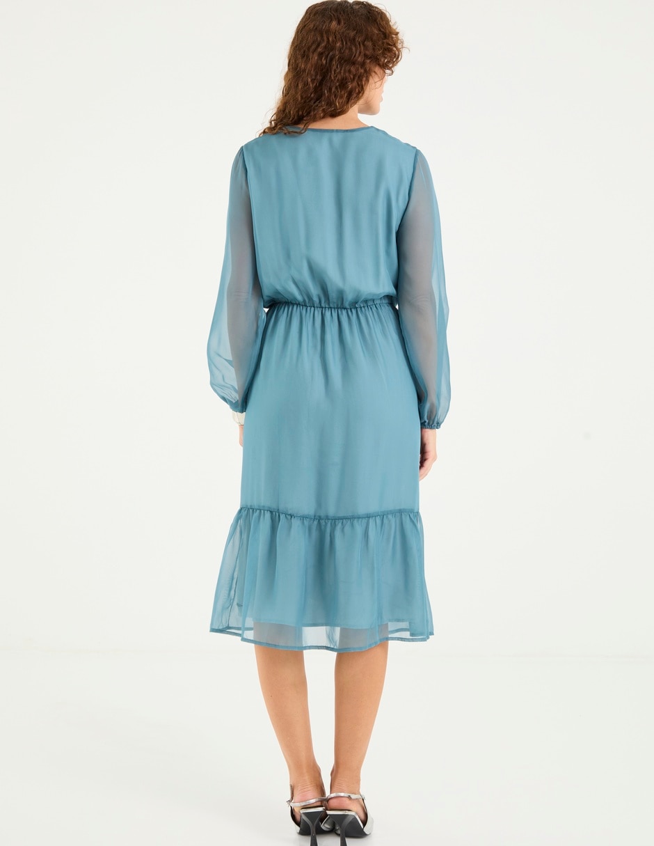 Vestido midi casual para mujer