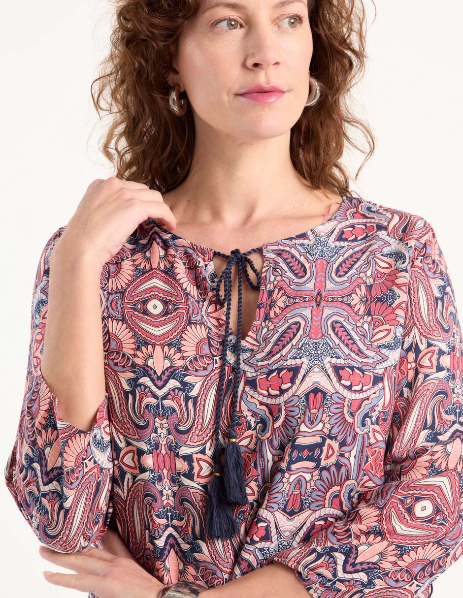 Blusa manga 3/4 para mujer 7