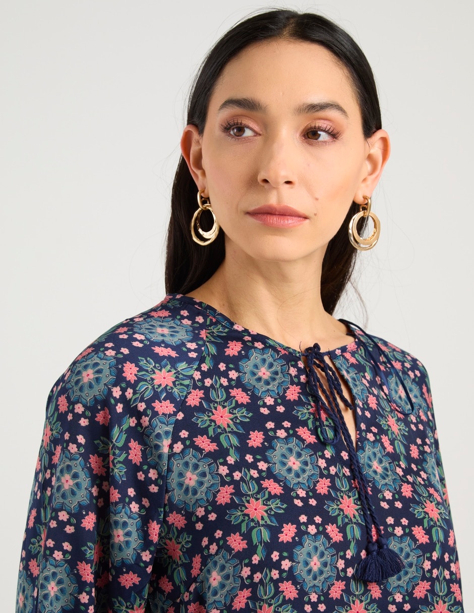 Blusa Lieb manga larga para mujer