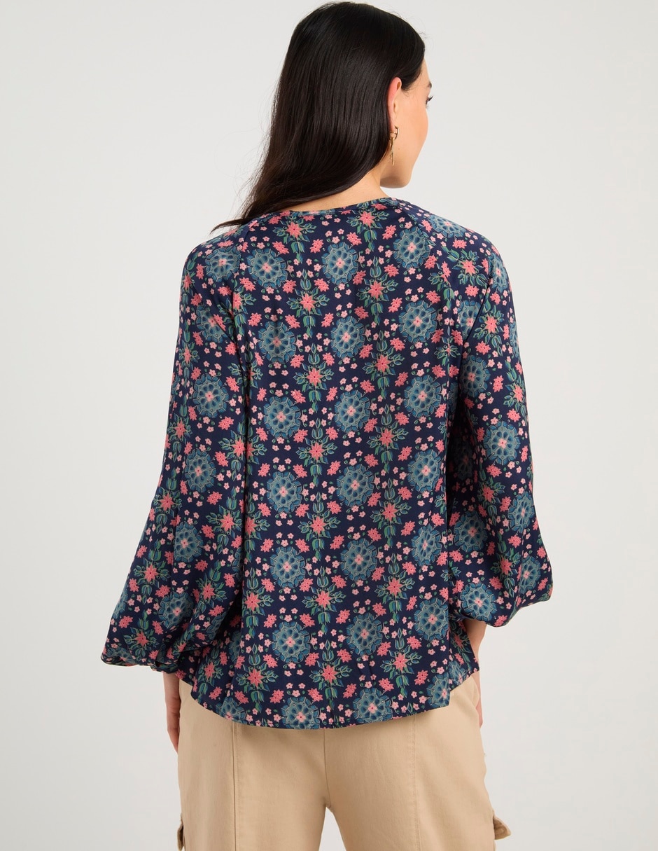 Blusa Lieb manga larga para mujer