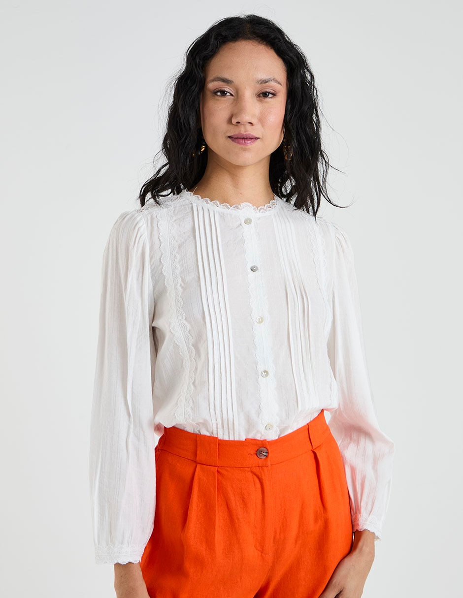 Blusa manga larga para mujer 1