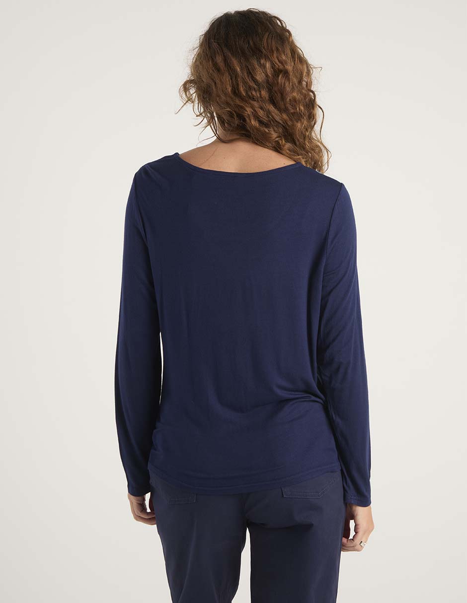 Blusa Lieb manga larga para mujer
