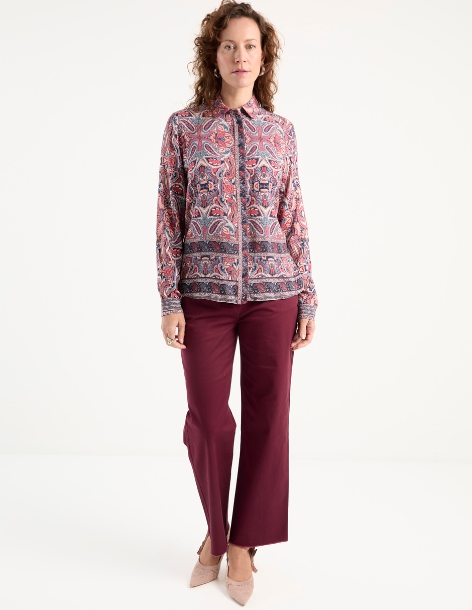Pantalón straight para mujer 3