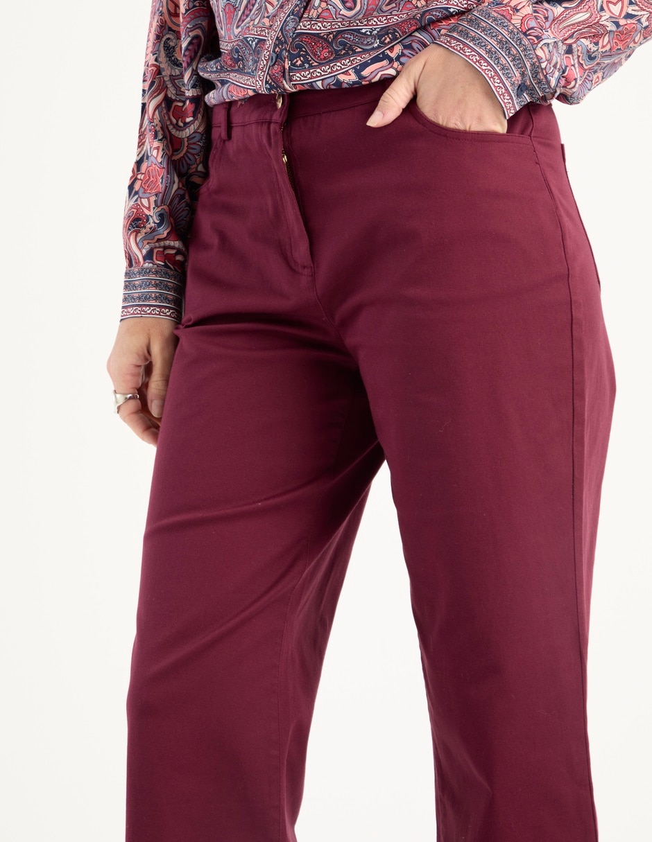 Pantalón straight para mujer 4