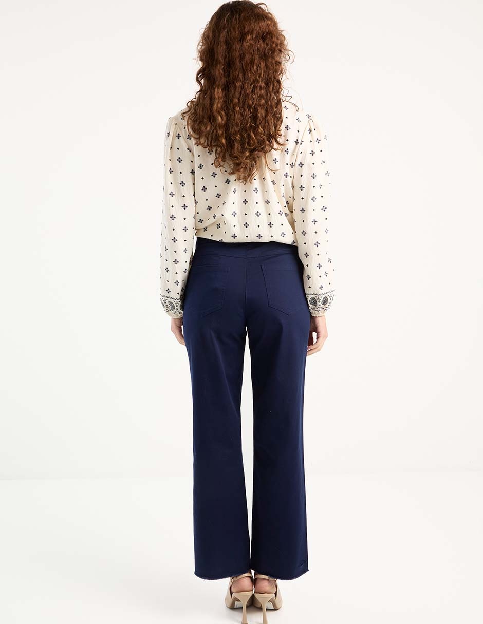 Pantalón relaxed Lieb straight para mujer