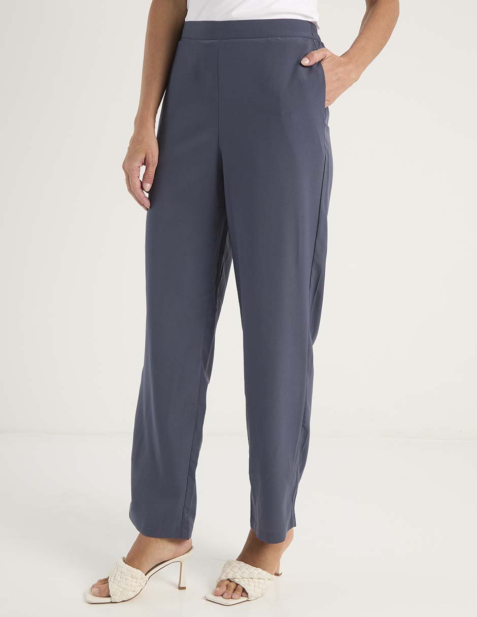 Pantalón de vestir slim para mujer 1