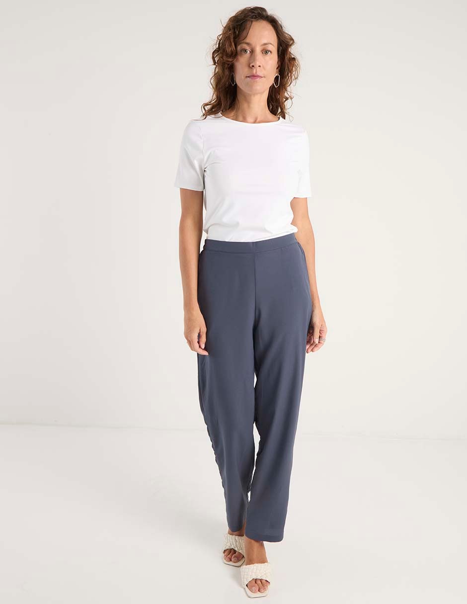 Pantalón de vestir slim para mujer 8