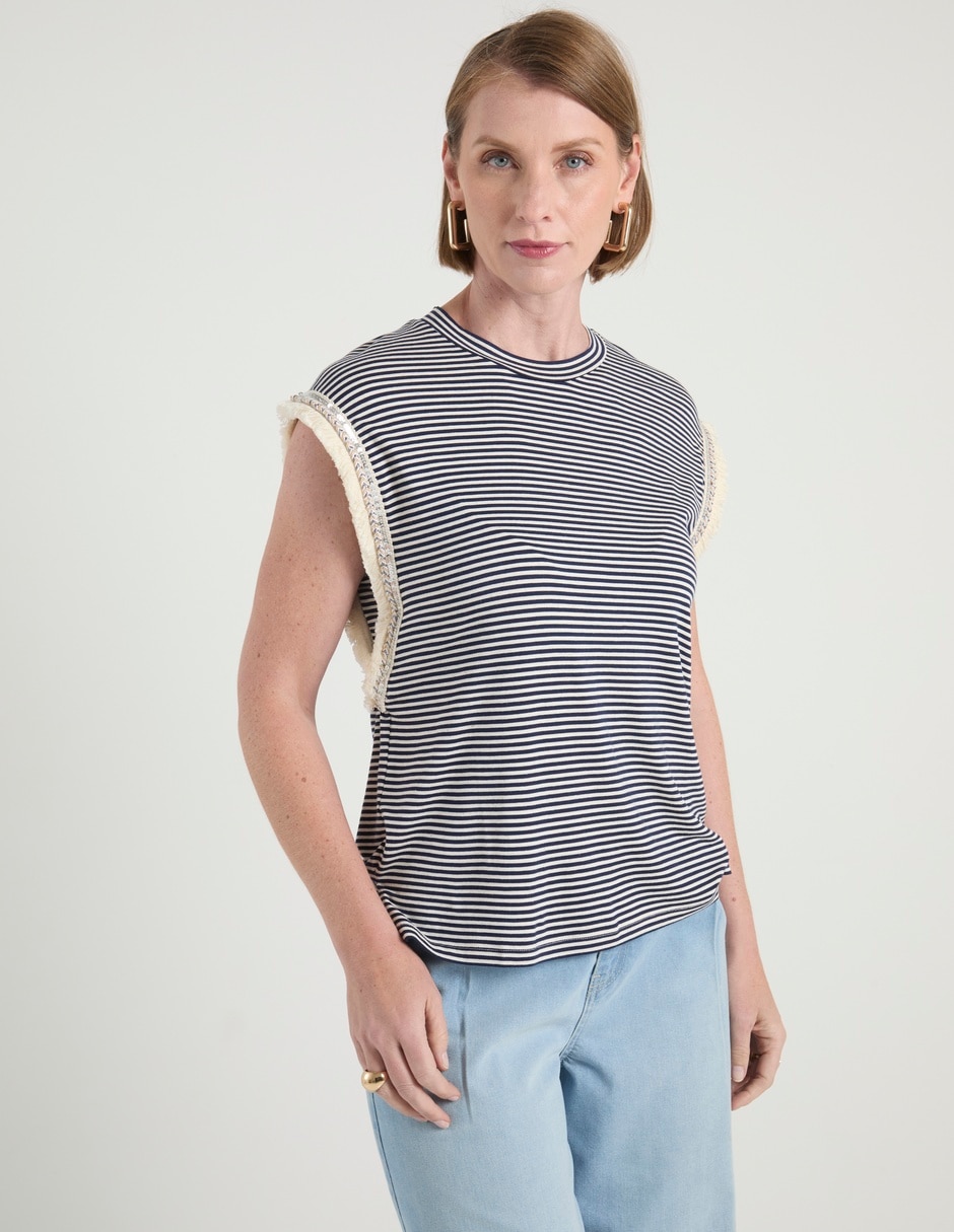 Playera Lieb cuello redondo para mujer