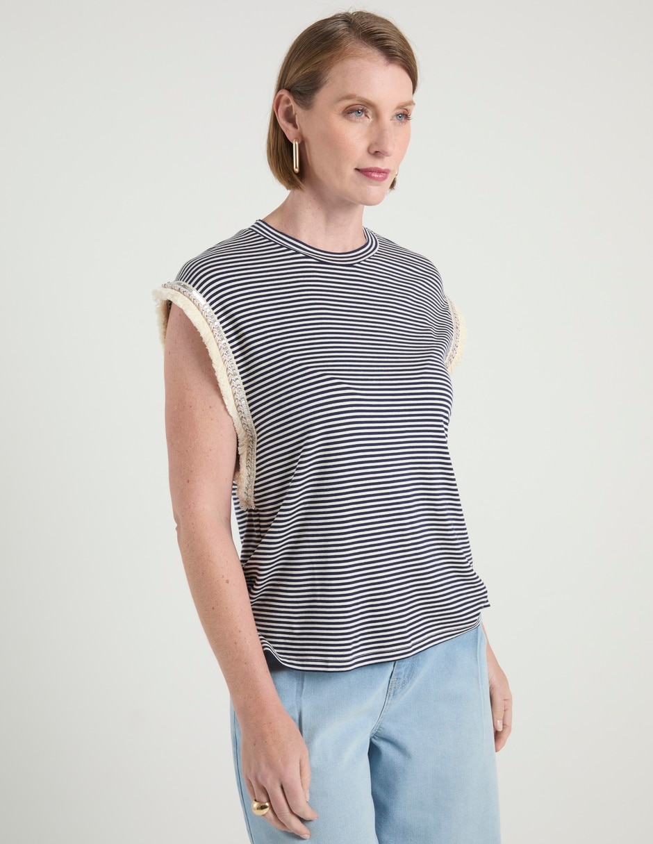 Playera Lieb cuello redondo para mujer