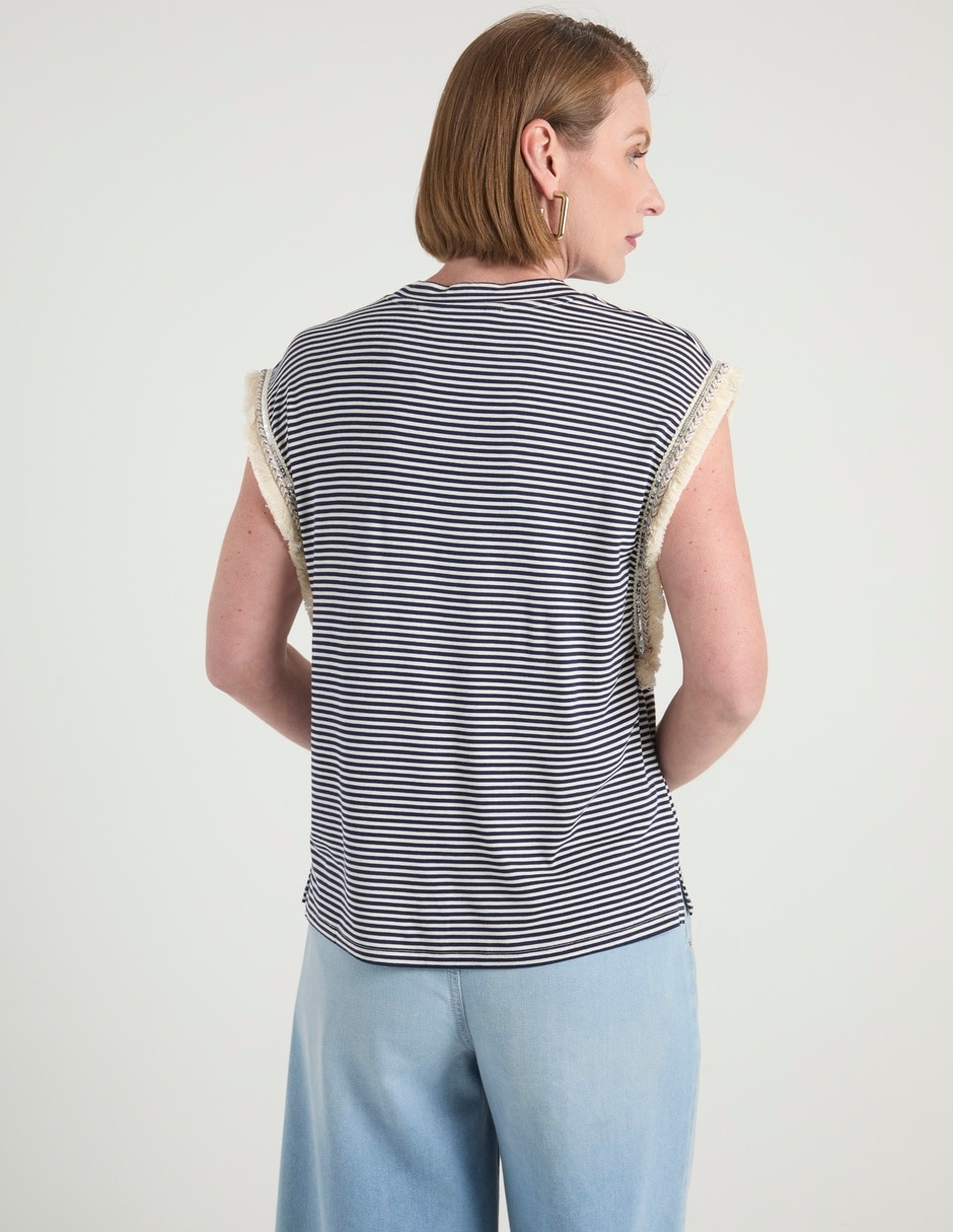 Playera Lieb cuello redondo para mujer