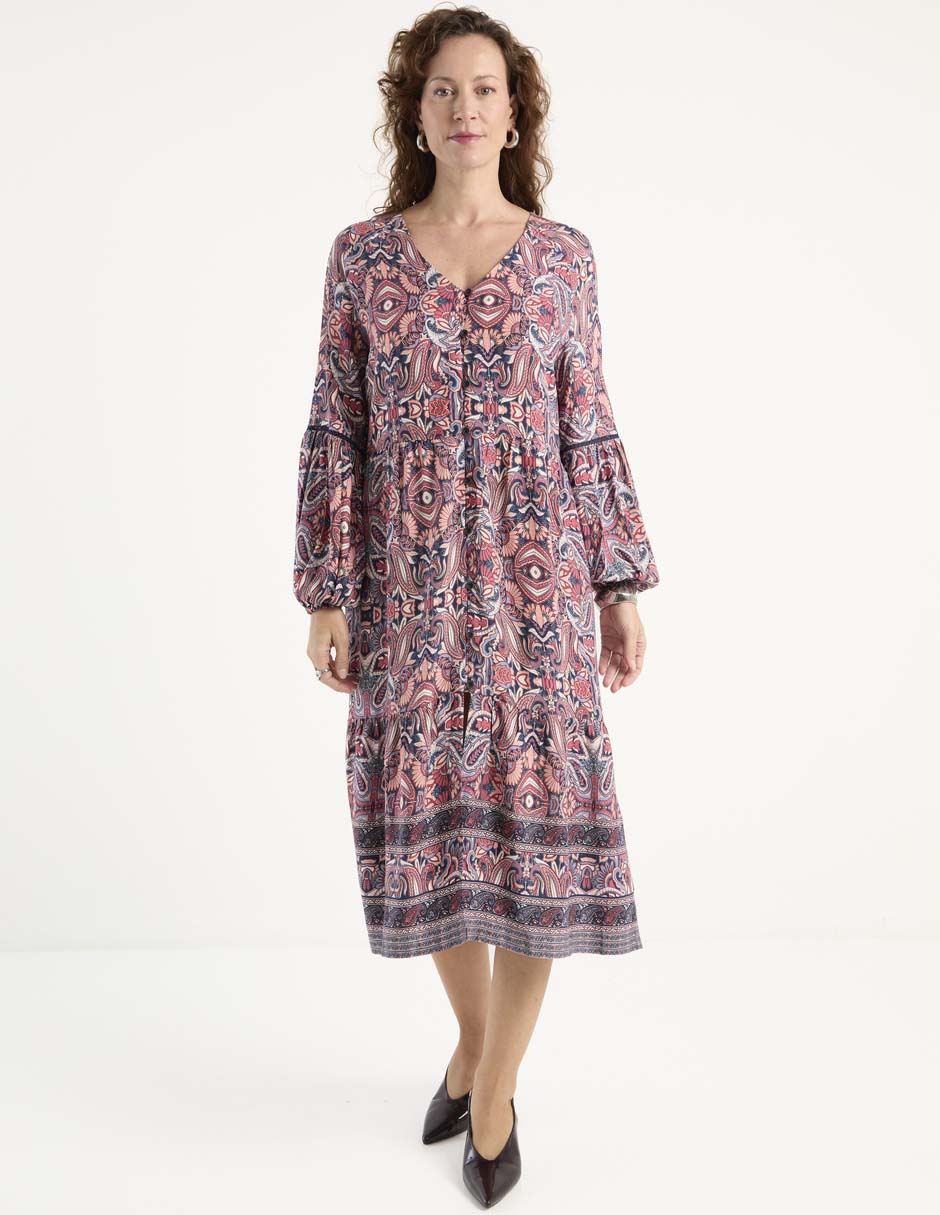 Vestido midi casual para mujer 1