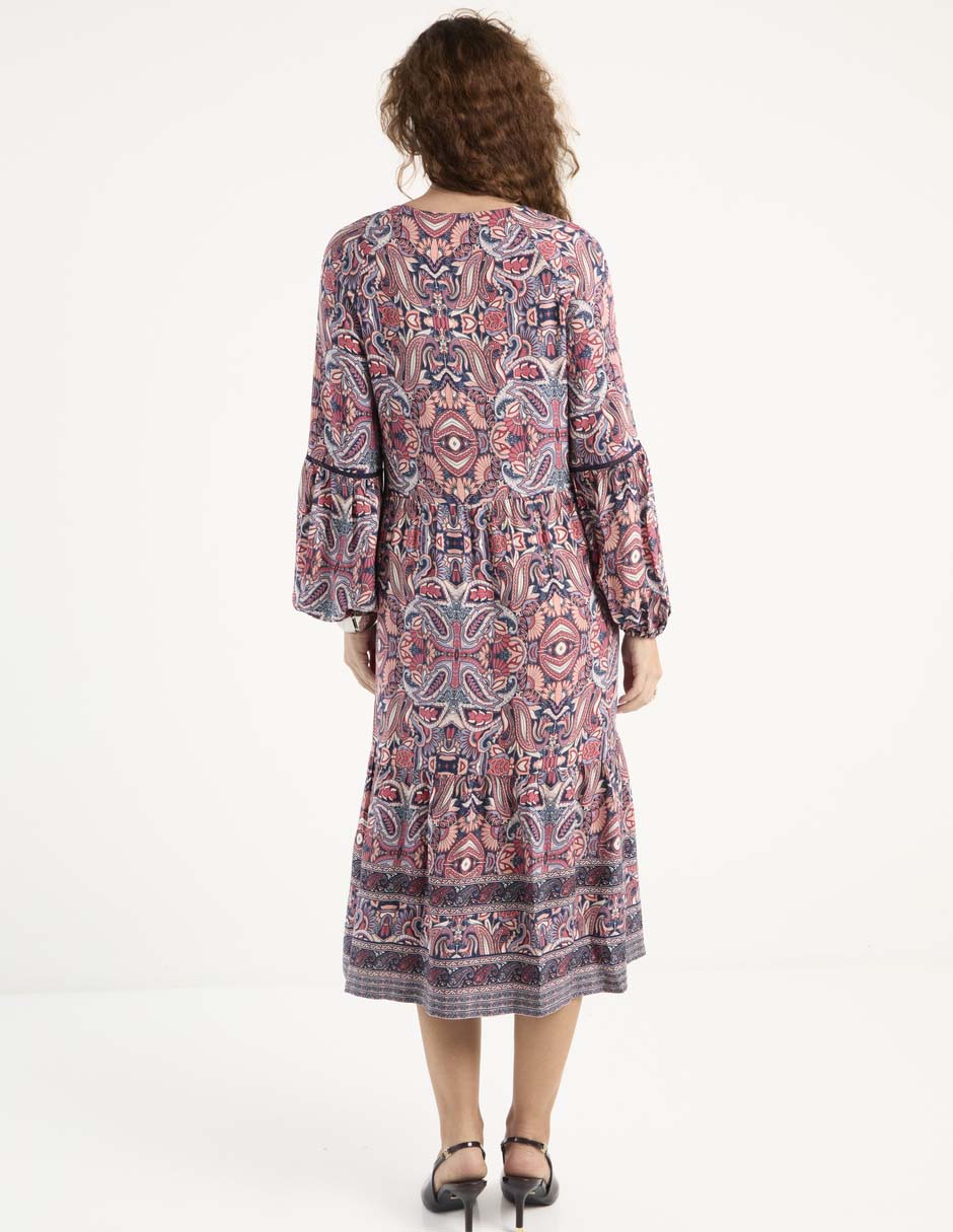 Vestido midi casual para mujer 5