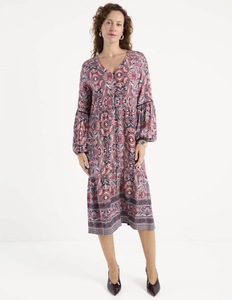 Vestido midi casual para mujer 6