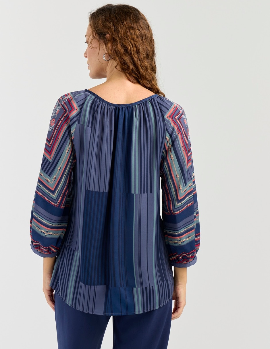 Blusa manga larga para mujer 5