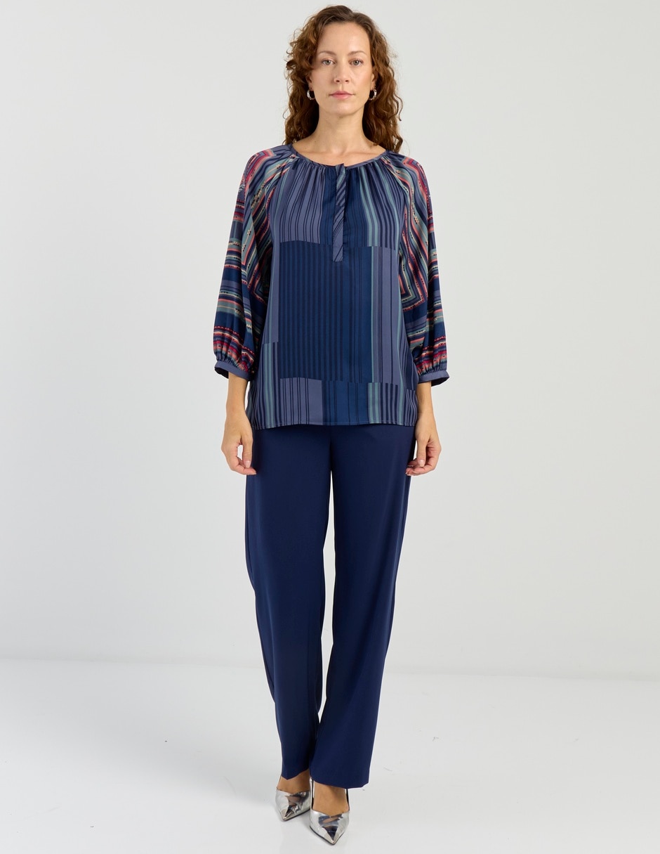 Blusa manga larga para mujer 6