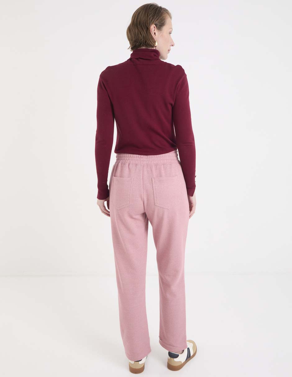 Pants regular con agujeta para mujer 4