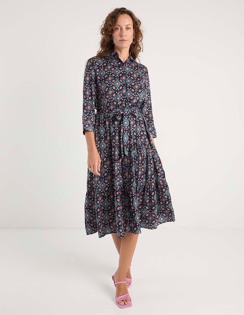 Vestido midi casual para mujer 1