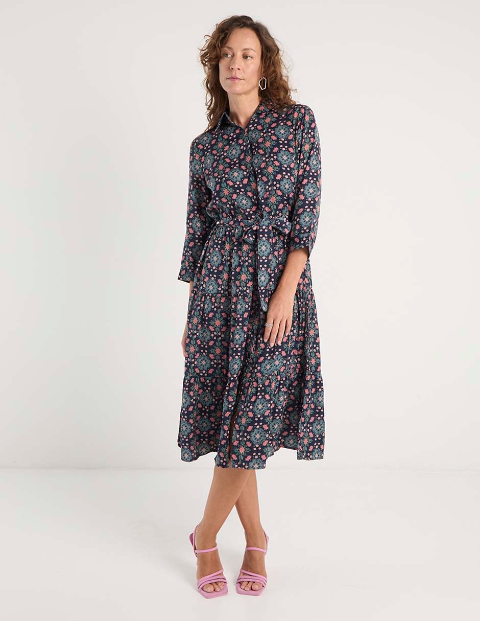 Vestido midi casual para mujer 7