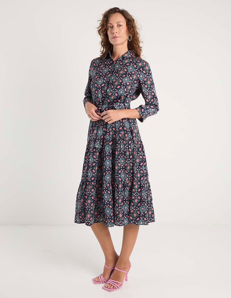 Vestido midi casual para mujer 8