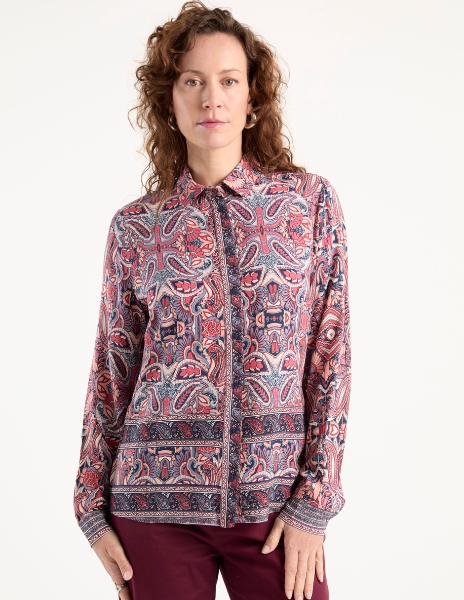 Blusa manga larga para mujer 1