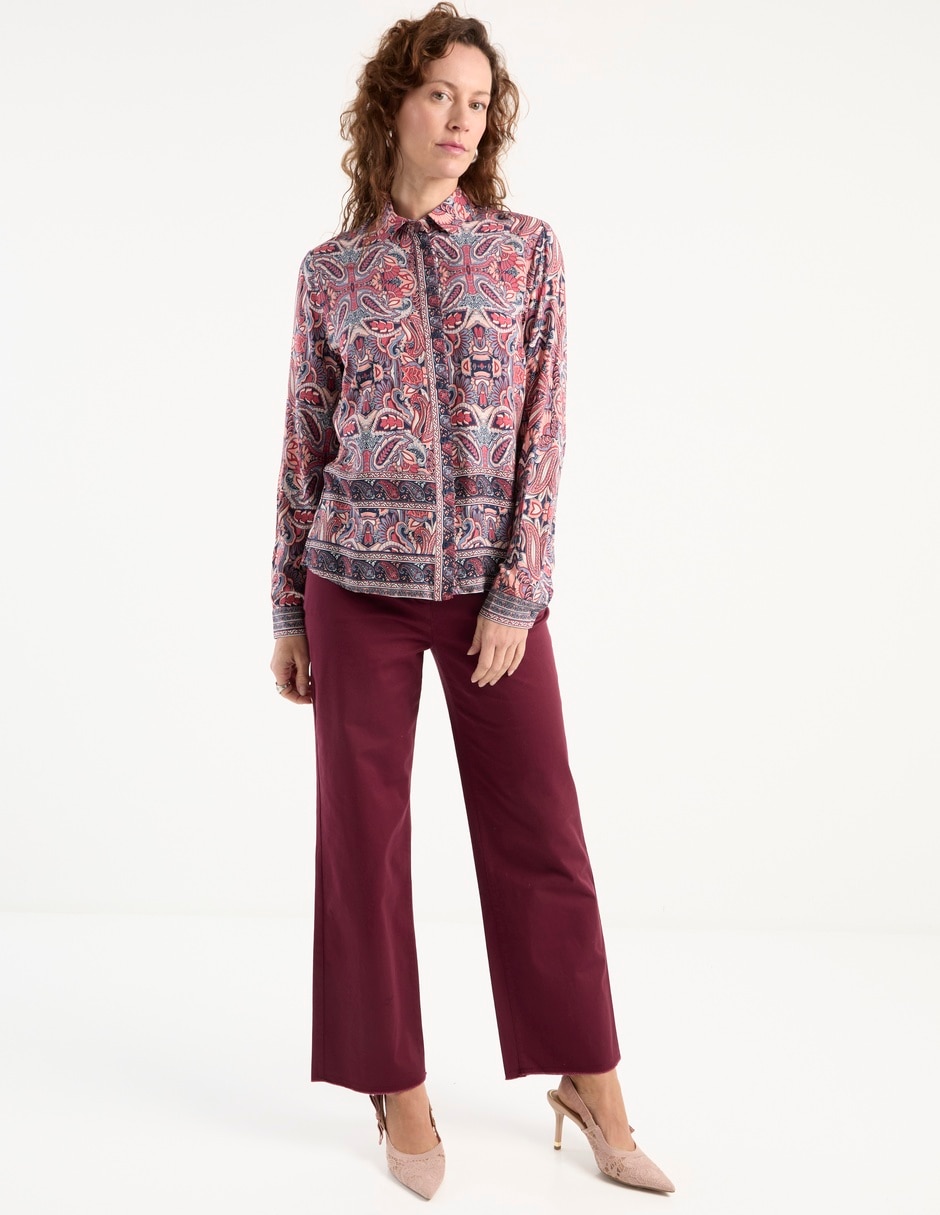 Blusa manga larga para mujer 6
