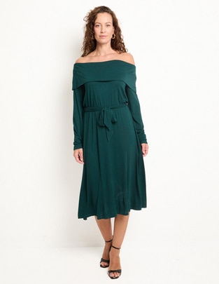 Vestido midi casual para mujer 1