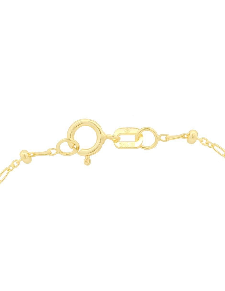 Pulsera de oro 10 K acabado pulido 3