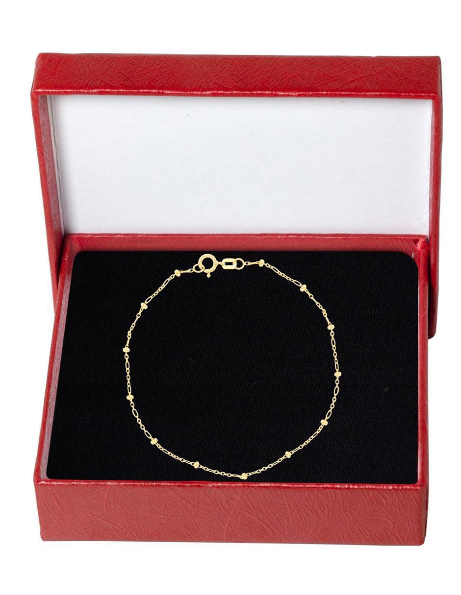 Pulsera de oro 10 K acabado pulido 4